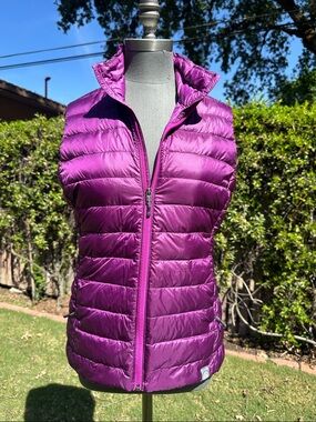 REI Women’s Lightweight Purple Puffer Vest